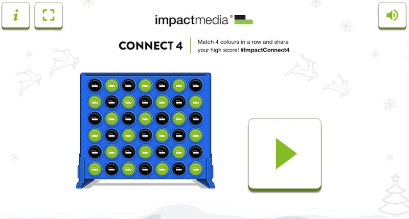 impact media connect 4 game screenshot