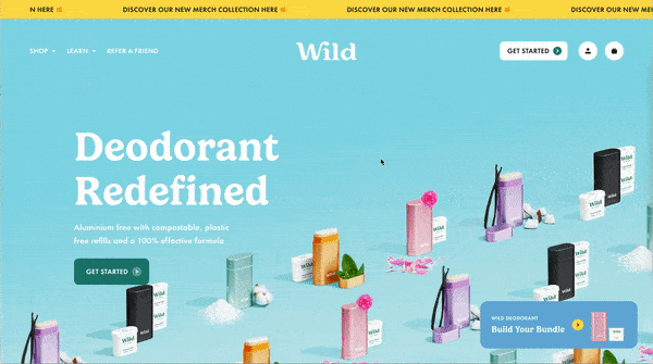 wild deodorant hybrid sticky navigation