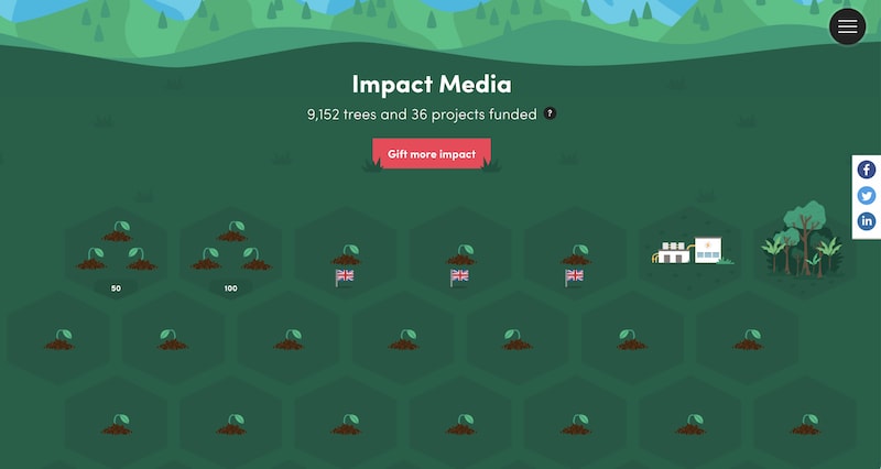 impact media's digital forest