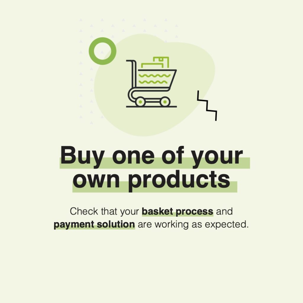 Buy one of your own products